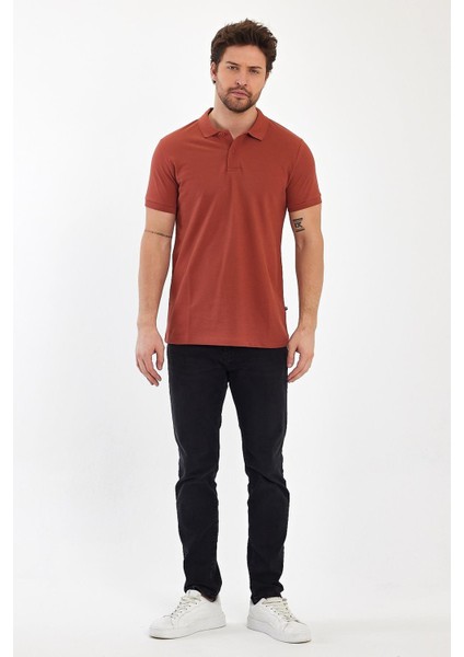 Erkek Compact Penye Polo Yaka T-Shırt fırsatları