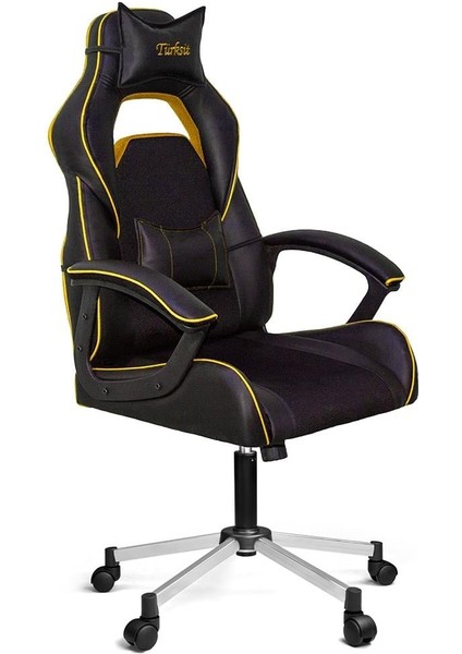 Range Yastıklı Yönetici ve Oyuncu Koltuğu Sarı