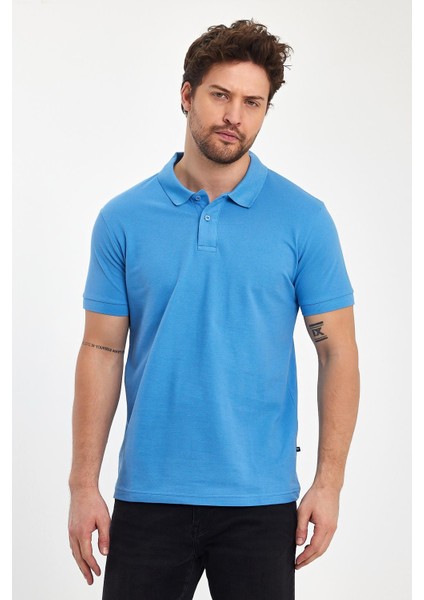 Erkek Compact Penye Polo Yaka T-Shırt