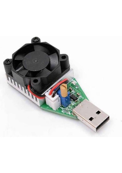 USB 15W 3.7V 13V 0.15A/3.0A Elektronik Yük/deşarj Kartı Fan Soğutuculu Pil Akü Kapasite Deşarj Test