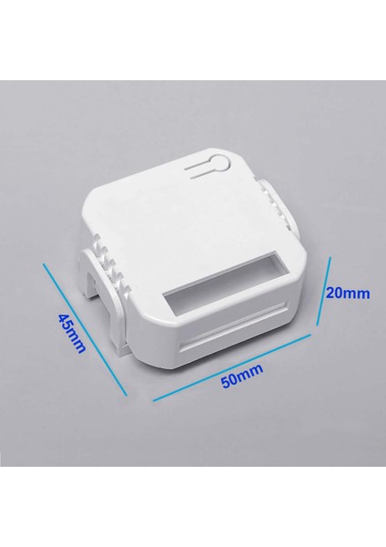 Plastik Elektronik Proje Kutusu 45X50X20MM Beyaz Elektronik Devre Prototip Wifi Iot Ble Akıllı Ev