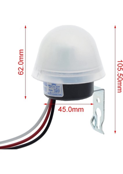 AS20 Fotosel Modül Dc 12V Su Geçirmez Sokak Bahçe Park Lambası LED Aydınlatma Işık Kontollü Röle