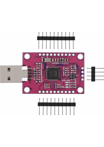 Ftdı FT232HQ USB Çevirici Modül Uart RS232 RS485 Jtag Flash Card Fifo Spı I2C Mpsse 8051