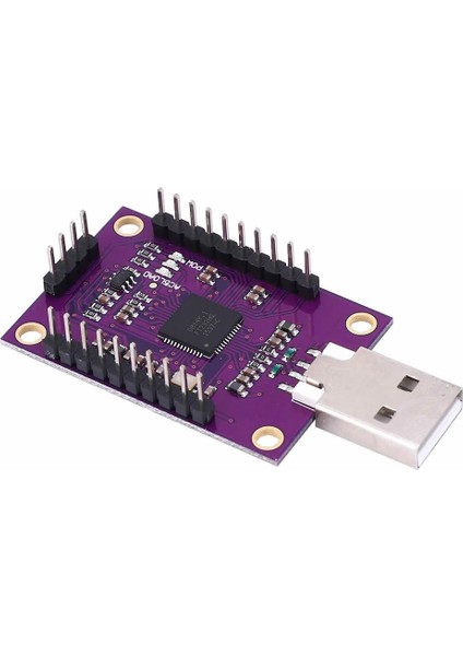 Ftdı FT232HQ USB Çevirici Modül Uart RS232 RS485 Jtag Flash Card Fifo Spı I2C Mpsse 8051