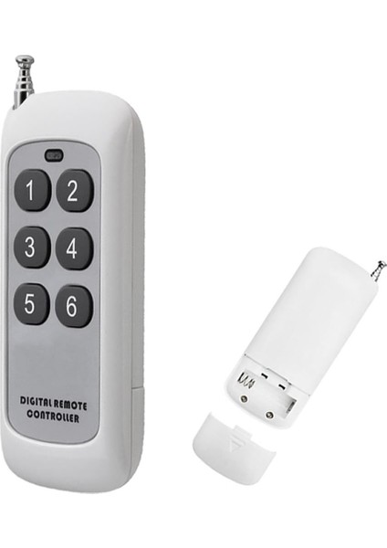 433MHZ Kablosuz Uzaktan Kumanda 6 Buton Teleskopik Anten Garaj Otomatik Kapı Kepenk Bariyer Alarm fırsatları