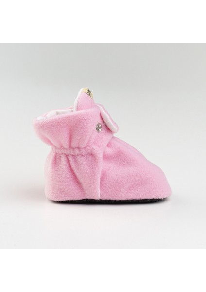 Pembe, Organik Pamuk Astarlı, Bebek Pandufu, Kaydırmaz Tabanlı Ilk Adım Ev Patiği modelleri