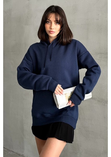 Kadın Kapüşonlu Oversize Sweatshirt fiyatları