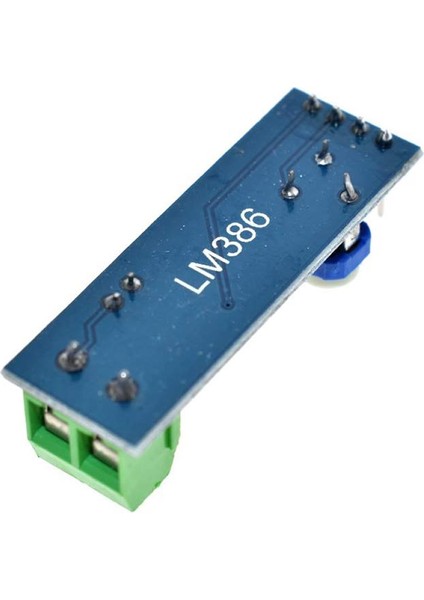LM386 Ses Kuvvetlendirici Modül Dc 5V / 12V Mono Ayarlanabilir Ses Yükseltici Mikrofon Amfi Amfilik