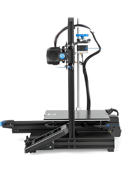 Creality Ender 3 V2 3D Yazıcı 3 Boyutlu Model Plastik Baskı Ürün Kutu Prototip Gelişmiştirme TMC2208