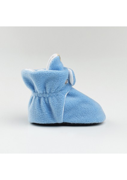 Mavi, Organik Pamuk Astarlı, Bebek Pandufu, Kaydırmaz Tabanlı Ilk Adım Ev Patiği modelleri