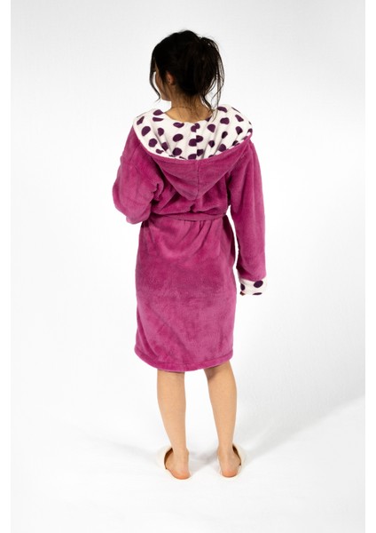 life home collection milay's life home collection welsoft ultra-soft desenli nakışlı bornoz sabahlık