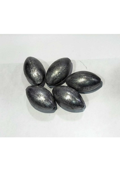 Olta Kurşunu Gezer (Zeytin) 5 Adet 50GR