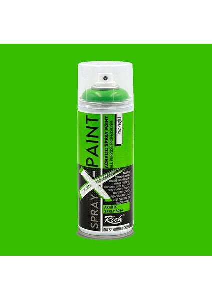 Spray X-Paint Akrilik Sprey Boya 400 ml Yaz Yeşili