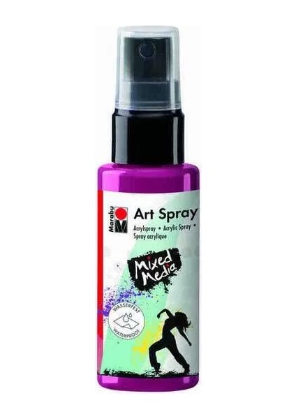 Art Spray Akrilik Sprey Boya 50 ml 005-RASPBERRY