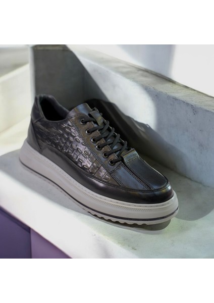 Moche Erkek Spor Günlük Ayakkabı % 100 Deri Yeni Sezon 2025