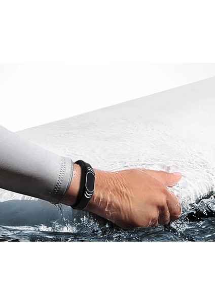 125KHZ Rfid Manyetik Bileklik Siyah Su Geçirmez Silikon Proximity Göstergeç 125 Khz Kapı Geçiş