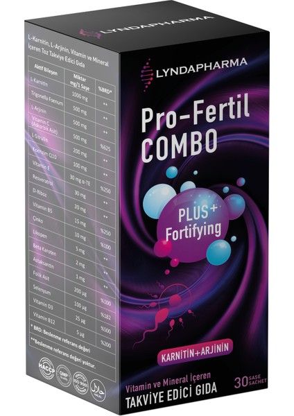 Pro Fertil Combo 30 Sachet