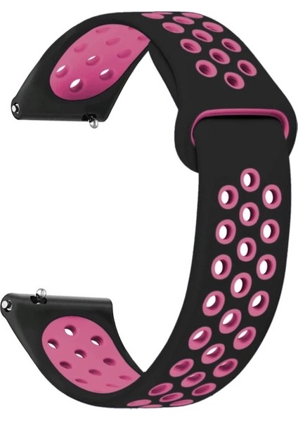 Amazfit Bip S / Bip Lite / Bip U / Bip U Pro Uyumlu Delikli Spor Kordon 20MM