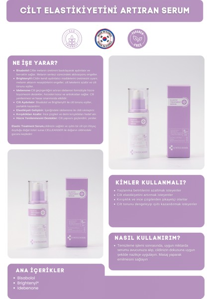 Esnek ve Işıltılı Bir Cilt: Elastic Treatment Serum ile Anında Sıkılaştırıcı Etki