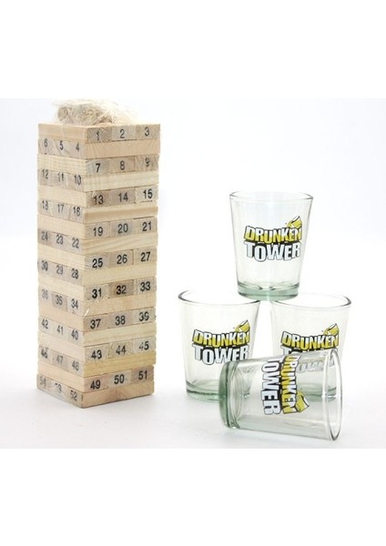 Jenga shot bardak oyunu model 2