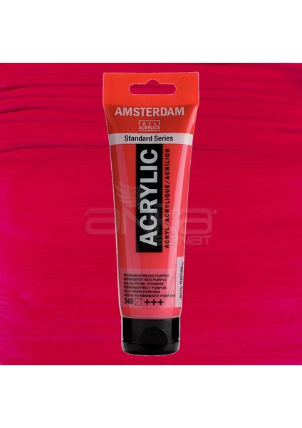 Akrilik Boya 120ML 348 Permanent Red Purple