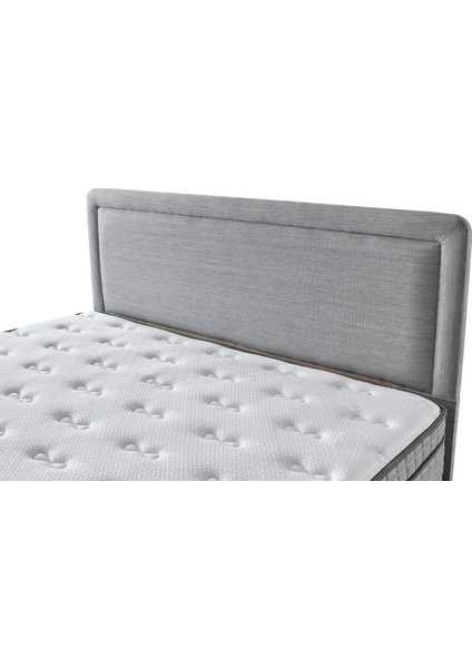 Melisa 3'lü Set (Yatak + Baza + Başlık) Çift Kişilik Set