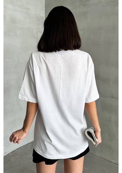 Kadın Oversize T-Shirt modelleri