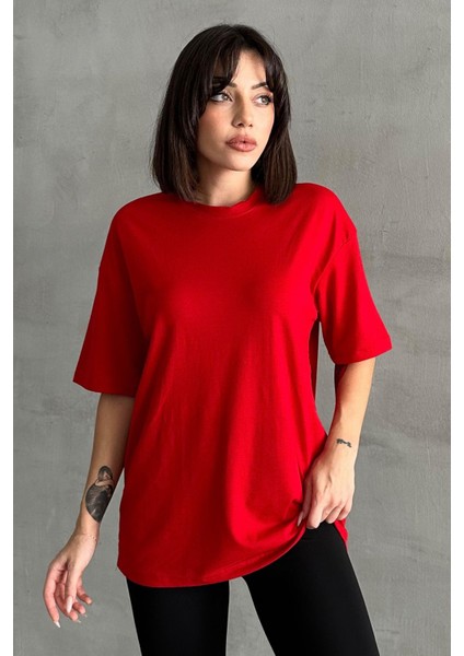 Kadın Oversize T-Shirt modelleri
