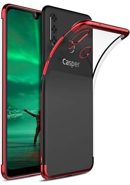 Casper Via F3 İnce Köşeleri Renkli Şeffaf Kaliteli Kılıf