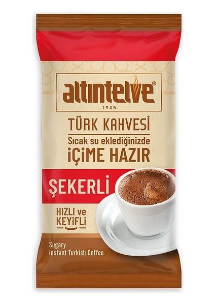 Hazır Türk Kahvesi 3'ü 1 Arada Sade-Orta-Şekerli 3x 24'lü Kutu indirimleri