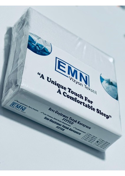 Sıvı Geçirmez Elastik Bantlı Yatak Alezi -Emnvizyontekstil