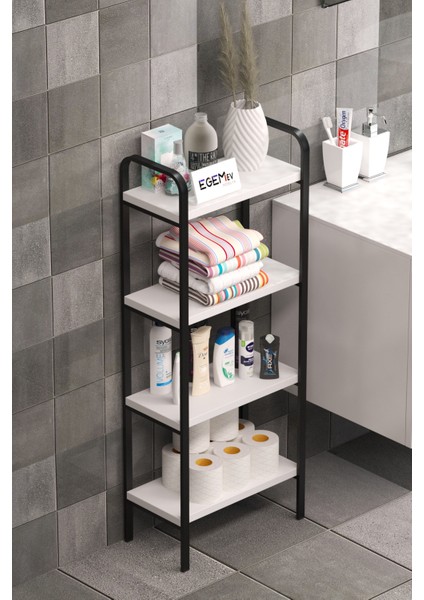 Banyo Düzenleyici Mutfak Rafı Banyo Dolabı Çok Amaçlı Dolap 4 Katlı Metal Mutfak Düzenleyici fiyatları