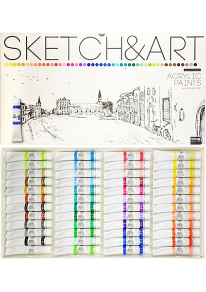 Bruno Visconti Sketch&art Akrilik Boya 48X12ML NO:70-0057