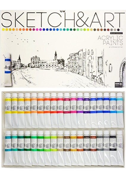 Bruno Visconti Sketch&art Akrilik Boya Seti 36X12ML NO:70-0056