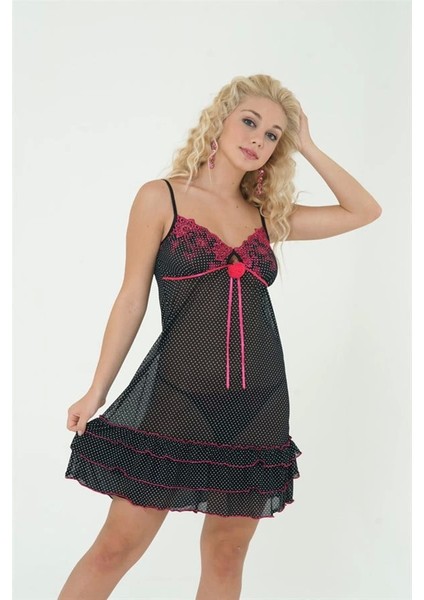 Tüllü Gecelik Takım 2194HBCV00007YQPWM modelleri