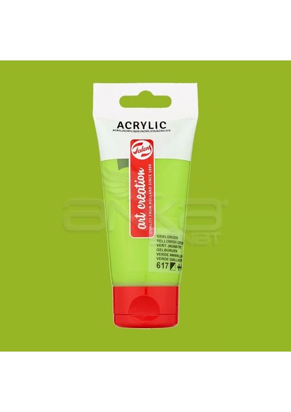 Akrilik Boya 75ML 617 Yellowish Green