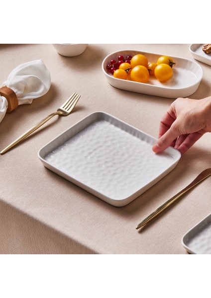 x Refika Bembeyaz Pasta Tabağı 19 cm fiyatları