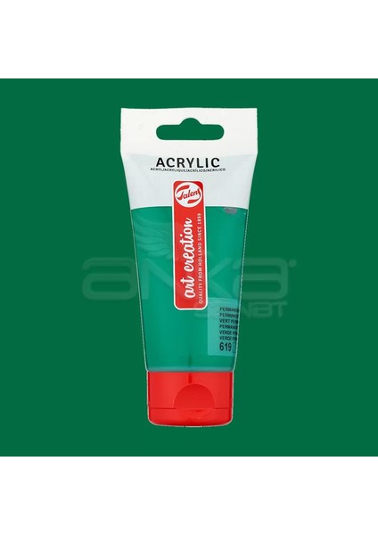 Akrilik Boya 75ML 619 Permanent Green Deep