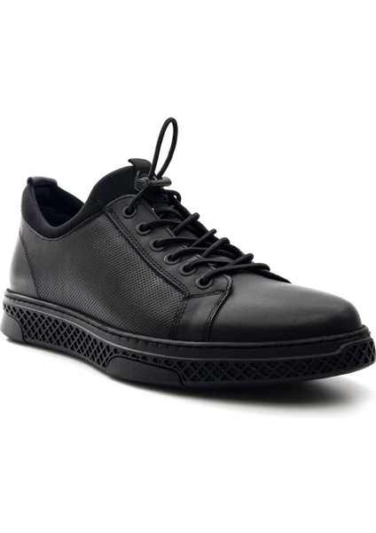 3Y0461 Streçli Deri Hafif Erkek Sneakers Ayakkabı