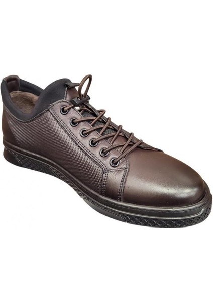 3Y0461 Streçli Deri Hafif Erkek Sneakers Ayakkabı