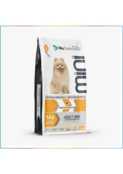7 kg Pro Performance Köpek Maması Adult Mini Kuzulu& Yaban Mersinli