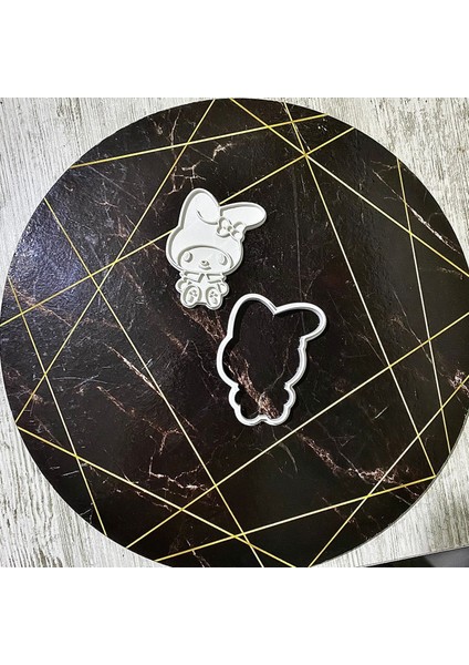 Kuromi, Hello Kitty, My Melody, Pompompurin,cinnamoroll 5'li Set Kurabiye Kalıbı