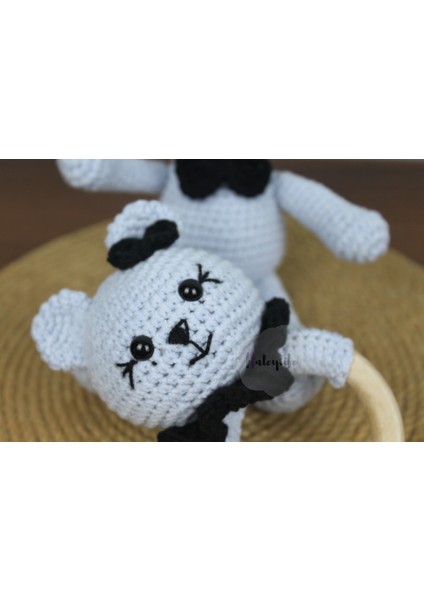 Amigurumi Organik Ayıcık Bebek ve Çıngırak Diş Kaşıyıcı fiyatları