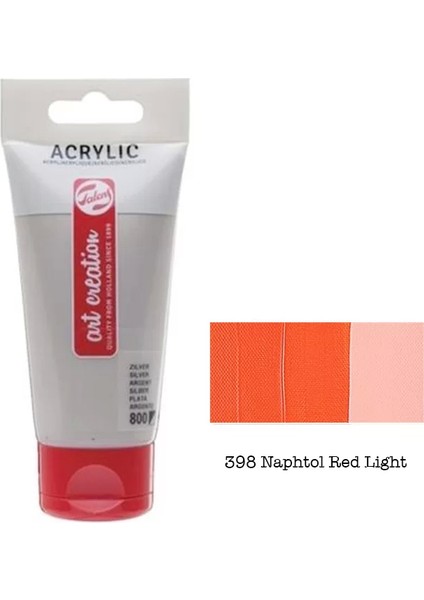 Akrilik Boya 398 Naphthol Red Light 75ML (RT3511398M)