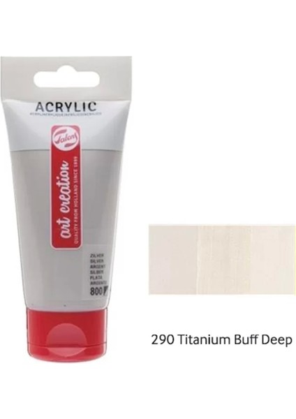 Akrilik Boya 290 Titanium Buff Deep 75ML (RT3511290M)