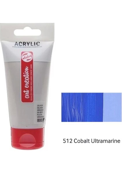 Akrilik Boya 512 Cobalt Ultramarine 75ML (RT3511512M)
