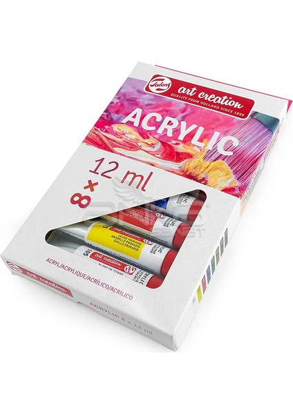 Art Creation Akrilik Boya 8X12ML Set