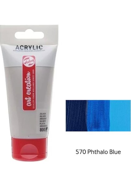Akrilik Boya 570 Phthalo Blue 75ML (RT3511570M)