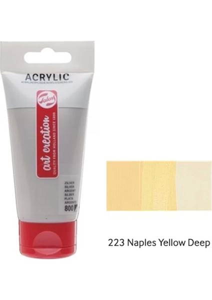 Akrilik Boya 223 Naples Yellow Deep 75ML (RT3511223M)