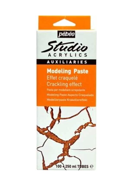Pebeo Modeling Paste Studio Çatlatma Rölyef Macunu 100+250ML